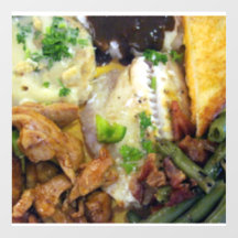 Decano de Chão de Placa jantada