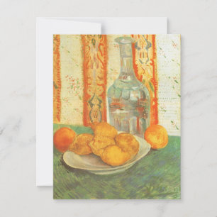 Decanter e Lemons em Prata por Vincent van Gogh