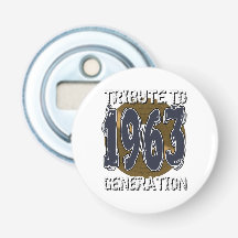 Décapsuleur Tribute 1963 generation anniversaire