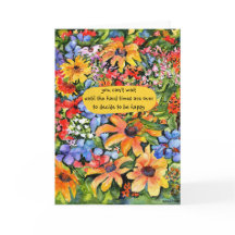 decidir ser feliz Cartão de Saudação Dobrado