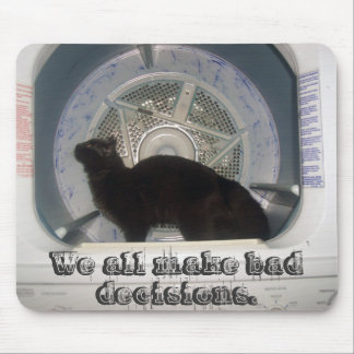 Decisão má Mousepad