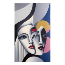 Decisão por Divisão - Ken Gage Surreal Poster