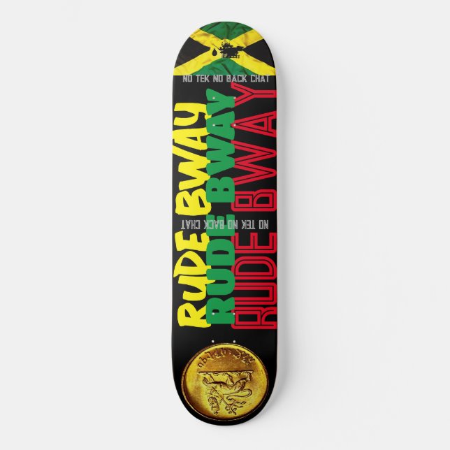 DECK DE SKATE BWAY 8 1/4" (Frente)