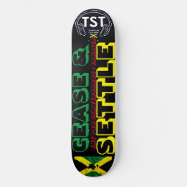 DECK DE SKATE CEASE AND SETTLE 8 1/4"