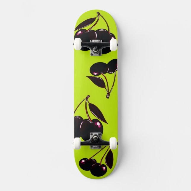 Deck de Skate Cerejas Escuras (Frente)