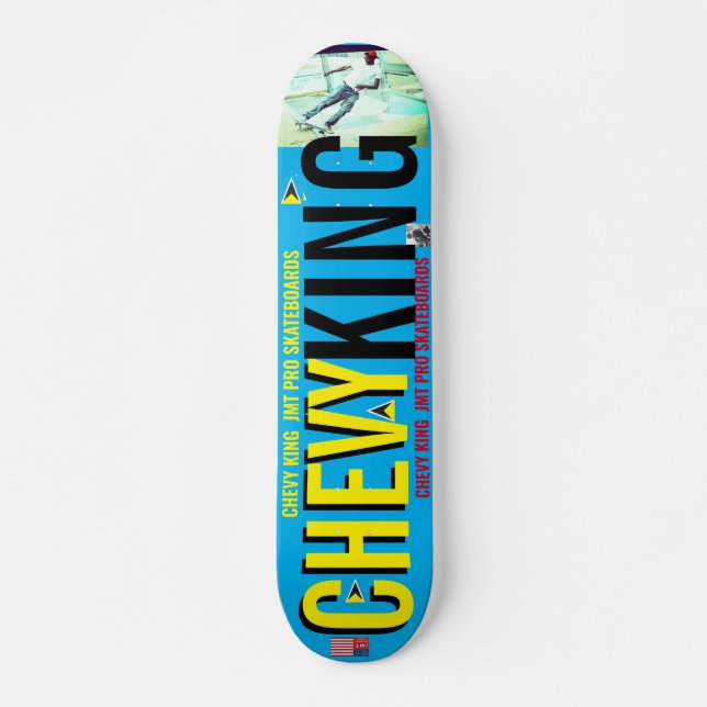 DECK DE SKATE CHEVY KING JMT OFICIAL 7 3/4" (Frente)