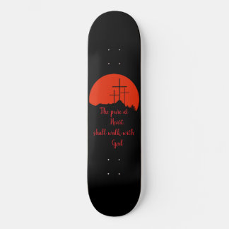 Deck de Skate Christian Skateboard Pure at Heart
