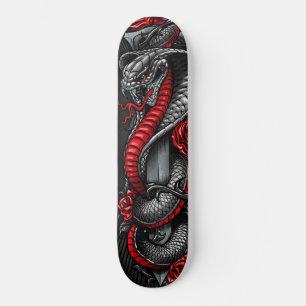 Deck de Skate clássico de Cobra de Rua Japonesa H