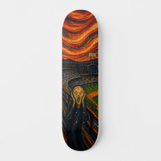 Deck de Skate Estádio de Beisebol Expressionista