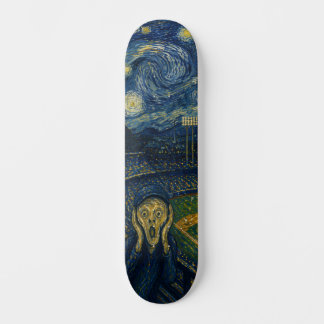 Deck de Skate Estádio de Beisebol Starry Night