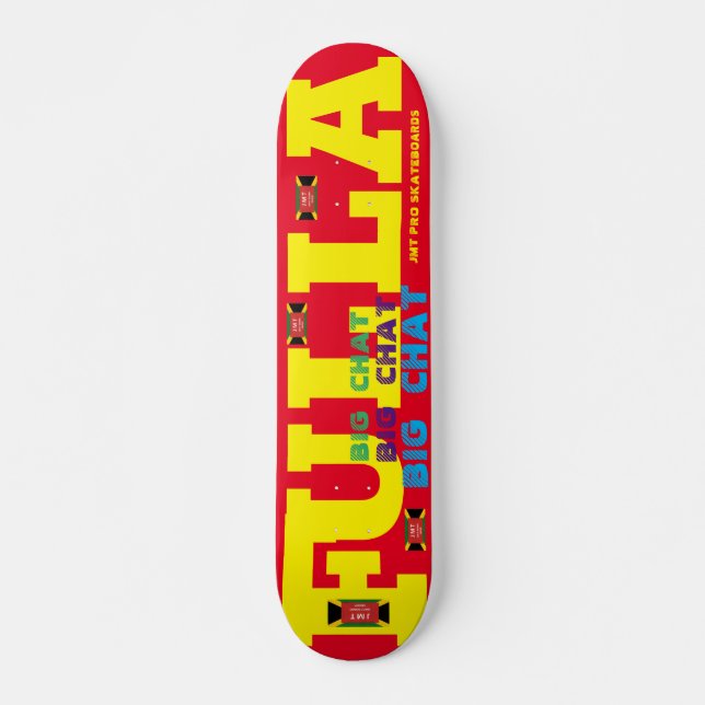 DECK DE SKATE FULLA BIG CHAT JMT 7 3/4" (Frente)