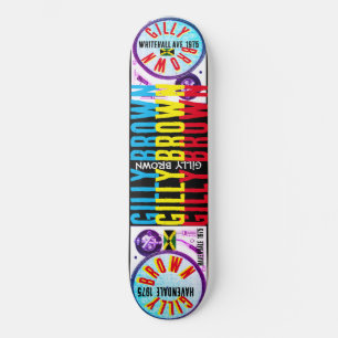DECK DE SKATE GILLY BROWN TRIBUTO 21 CM