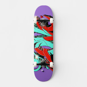 Deck de Skate Graffiti Vibes