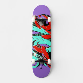 Deck de Skate Graffiti Vibes