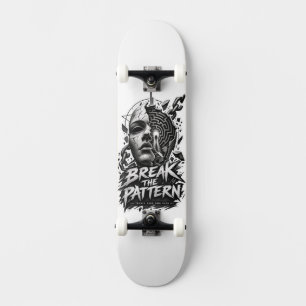 Deck de Skate Gráfico Edgy Break The Pattern D