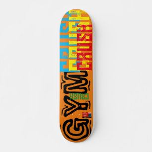 DECK DE SKATE GYM CRUSH 7 3/4"