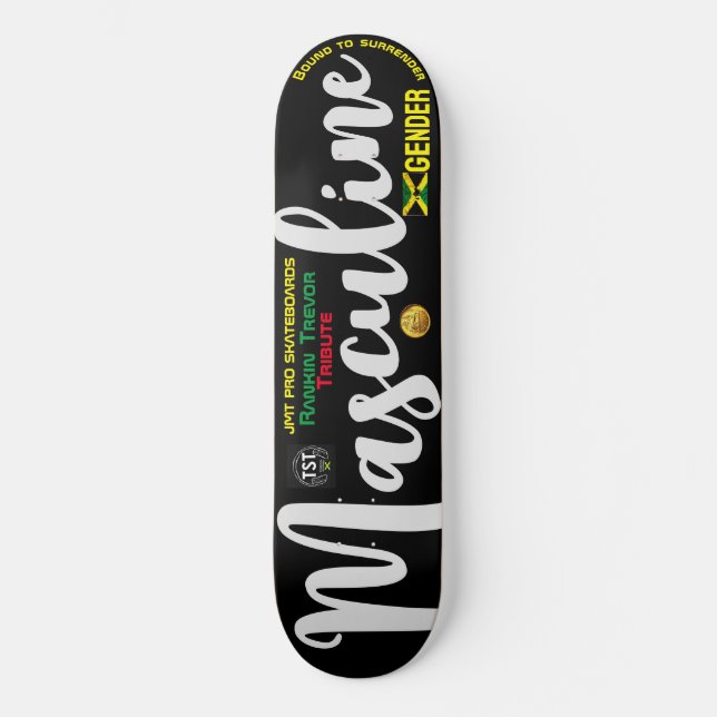 DECK DE SKATE MASQULINO CLASSIFICAÇÃO T 8 1/4" (Frente)