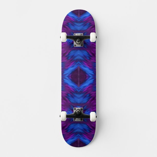 Deck de Skate Psyko-Daizie Ultra Violeta Abismo (Frente)