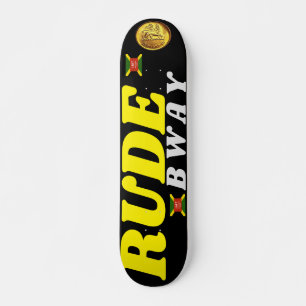 Deck de Skate RUDE BWAY  7 3/4"