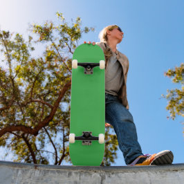 Deck de Skate Verde Sólido