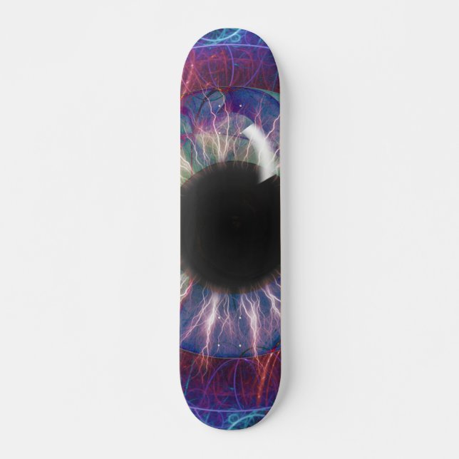 Deck do Skateboard de Tesla (Frente)
