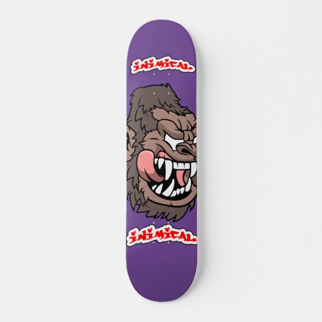 Deck Inimical Big Gorilla Skateboard (Frente)