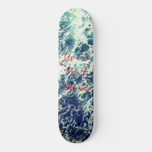 Deck Personalizado de skate de Design Aqua