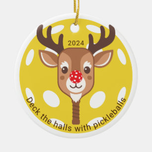 Deck the Halls com Ornamento de Picklebolas