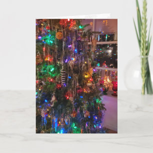 Deck The Halls Personalize O Cartão De Natal