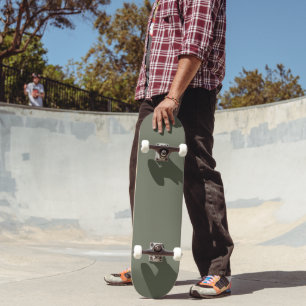 Deck Verde do skate de dois tons - personalizável