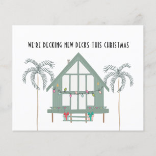 Decking de Orçamento Novos Decks Natal Cartão de M