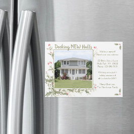 Decking New Halls Magnetic Nós Mudamos O Cartão De