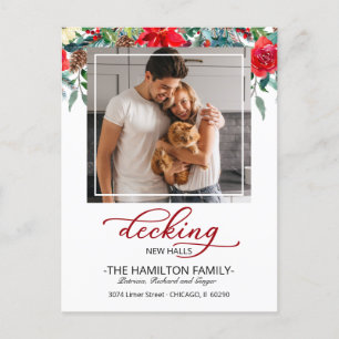 Decking New Halls Movendo Foto de Anúncio