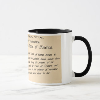 Declaração da caneca de café da independência
