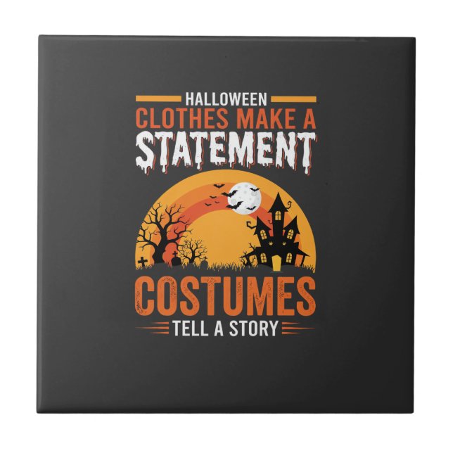 Declaração de Fantasias de Halloween Projeto Casa  (Frente)