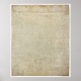Declaração de Independência Impressão