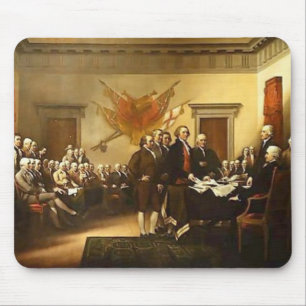 Declaração de independência Mousepad