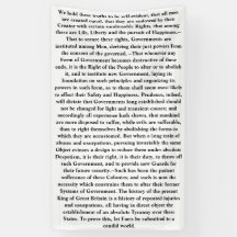 Declaração de independência: Nós mantemos estas ve