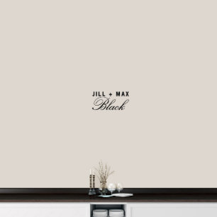 Declaração de Parede X-Small Wall do Nome de Cas