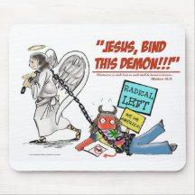 Declare a guerra espiritual! Mousepad