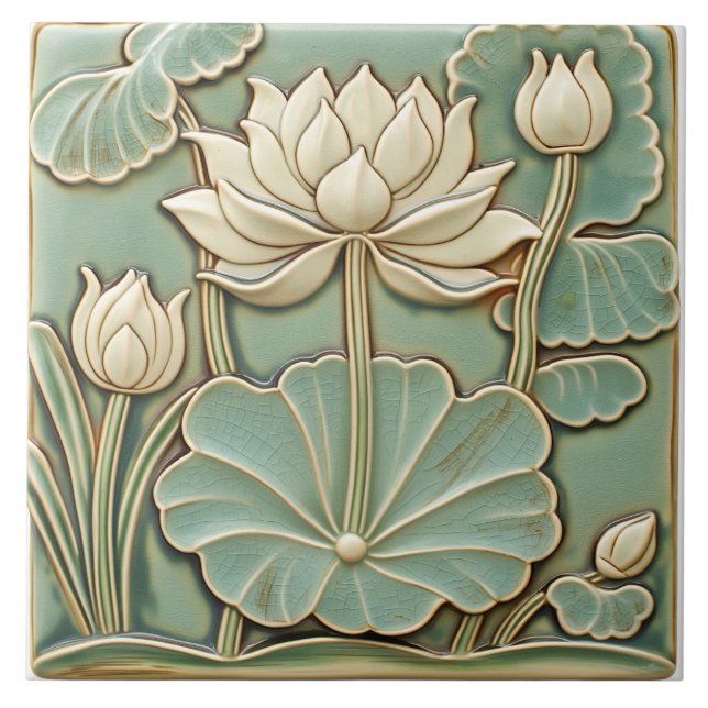 Deco Branco Nenúfar (Frente)