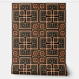 Deco Clássico Geométrico Voltor Brown & Black