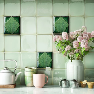 Deco de Arte de Folha Verde