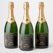 Deco de arte do Ano Novo