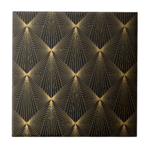 Deco de arte,ouro preto,chic,elegante,padrão,clá