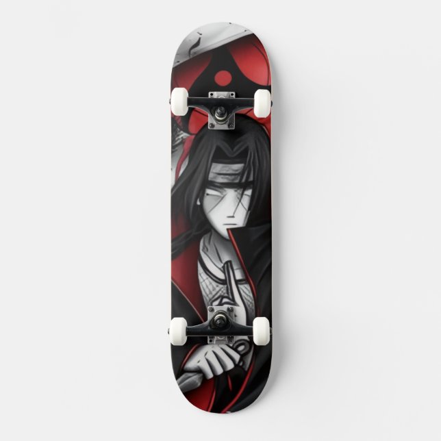 Deco de Skate com Gráfico de Personagem Ninja Anim (Frente)