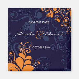 Deco deixa a imã salve a data dos azuis marinhos