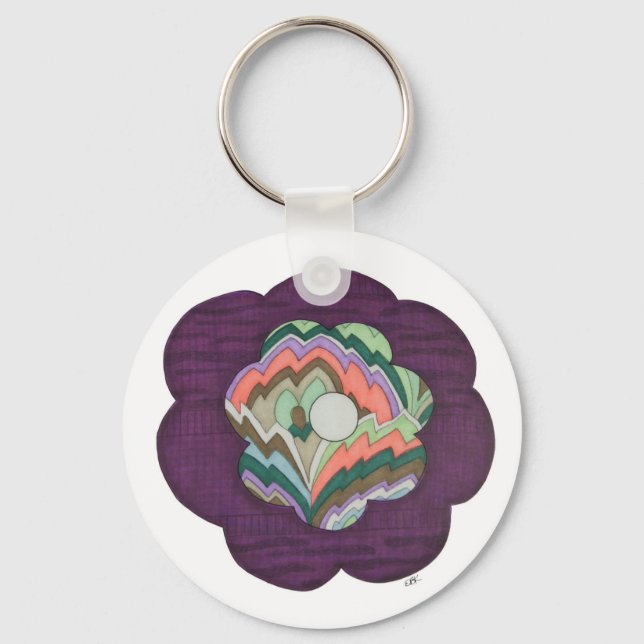 Deco Flower Chaveiro (Frente)