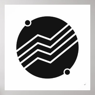 Deco Medallion - Poster