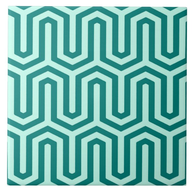 Deco Motif egípcio - turquesa e aqua (Frente)